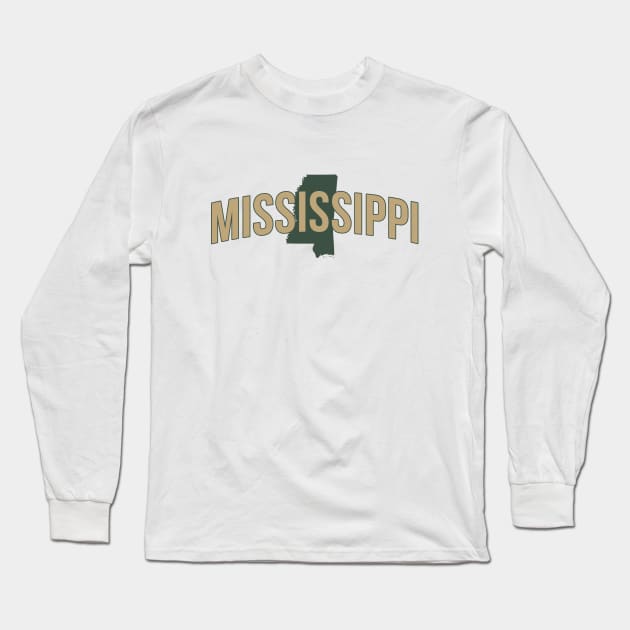 Mississippi State Long Sleeve T-Shirt by Novel_Designs